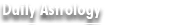 daily astrology